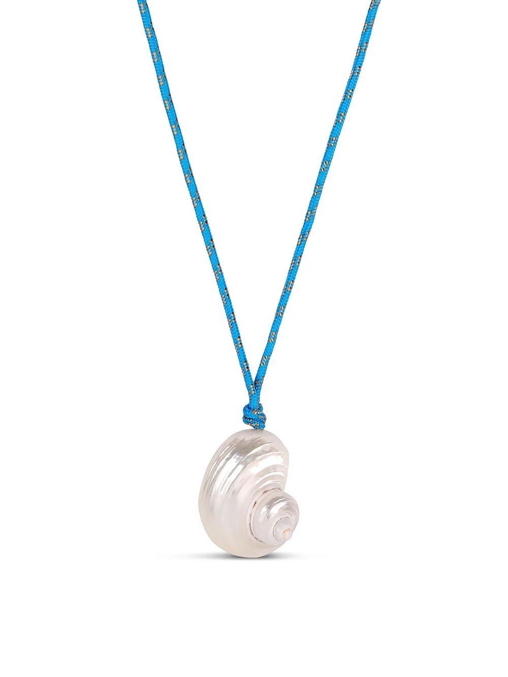 Blue Rope Shell Necklace